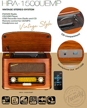Roadstar  Vintage Line CD