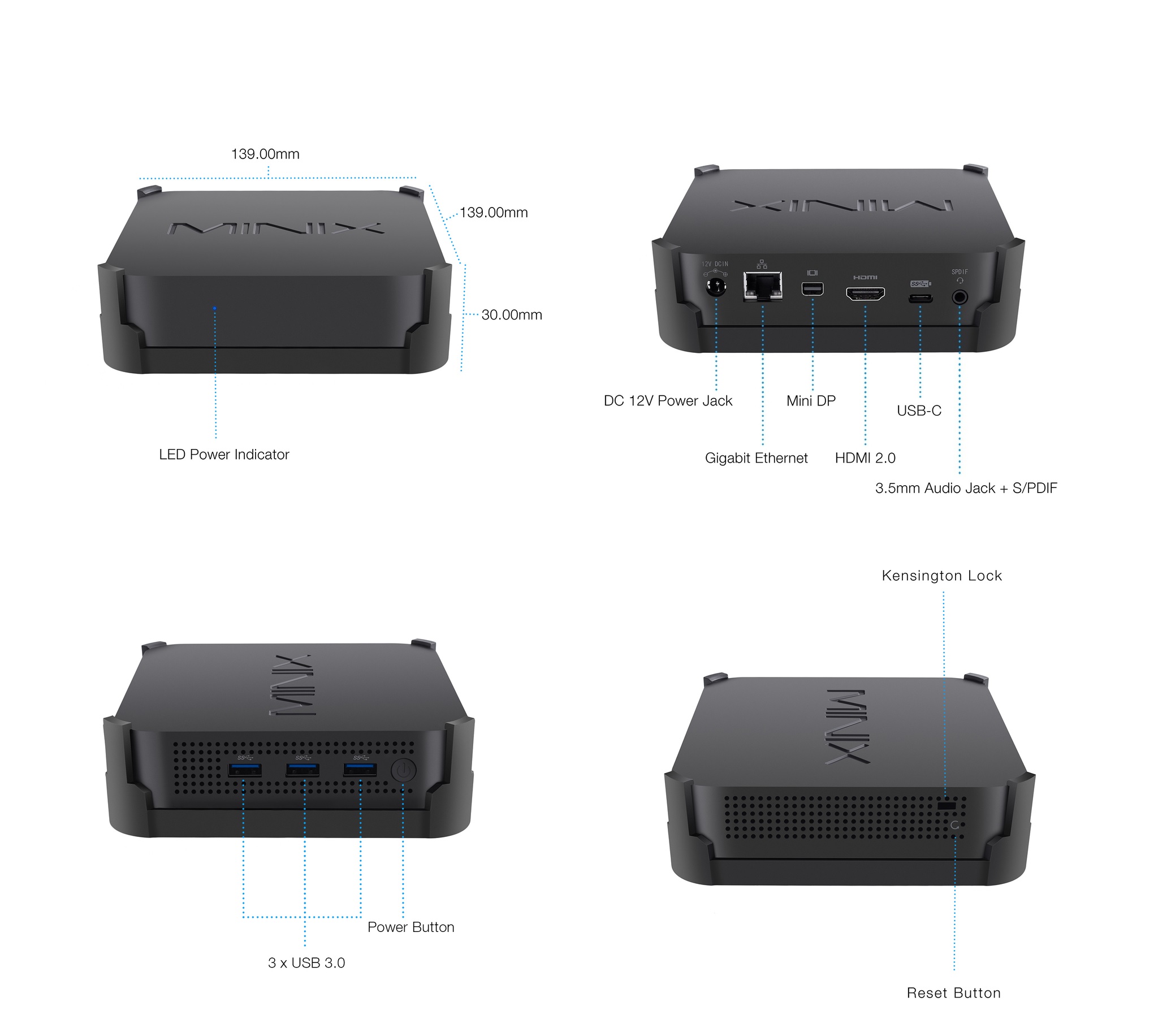 Minix Windows Box 240GB 4GB RA