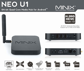 Minix Android Box 16GB 2GB RAM