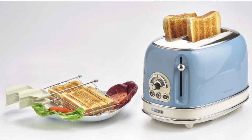 Ariete Vintage Brödrost Blå