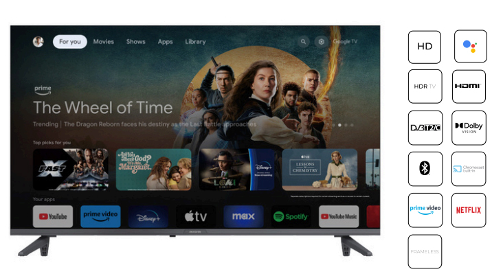 Aiwa 43tum Google TV