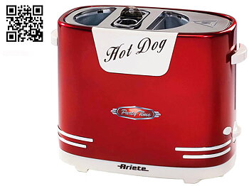 Ariete HOT DOG maskin RÖD