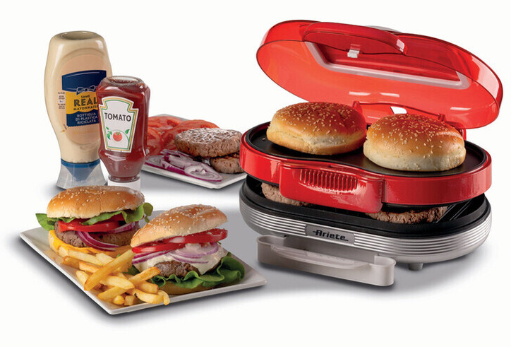 Ariete Hamburgermaskin Röd