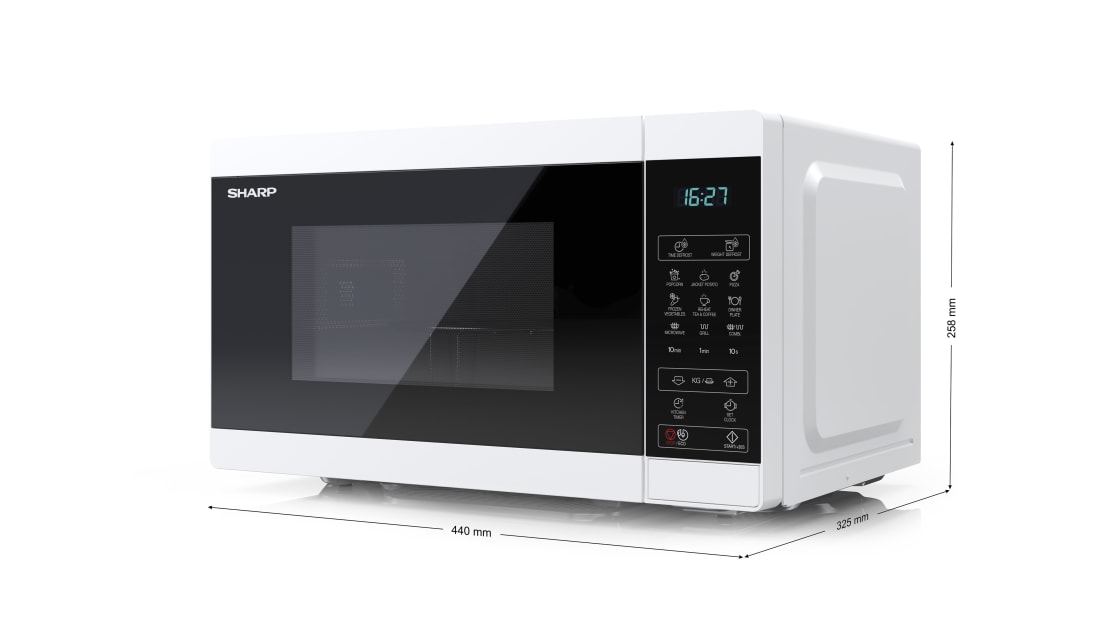 Sharp Mikro vit grill