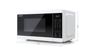 Sharp Mikro vit grill