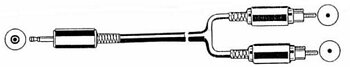 Rca Sladd 3.5-2*rca Hane 10mtr