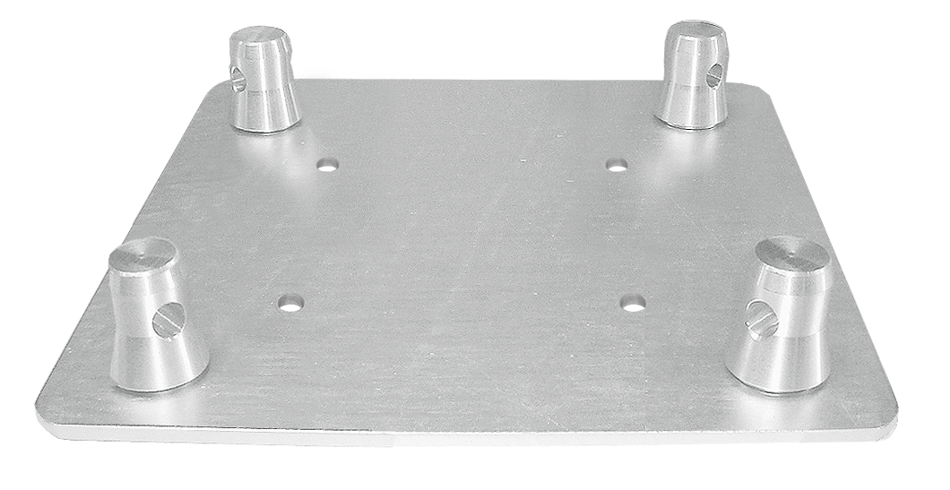 Aluminum base plate for square traverse / 29.2 x 29.2 cm