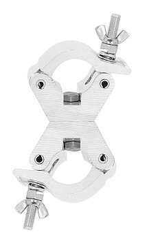 Dubbel svängbar koppling för Ø 45-52 mm rör / 750 kg