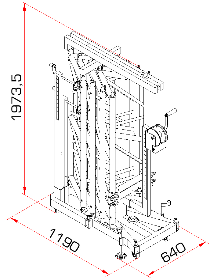 TMD-545/N - 6,25m / 500kg - 6