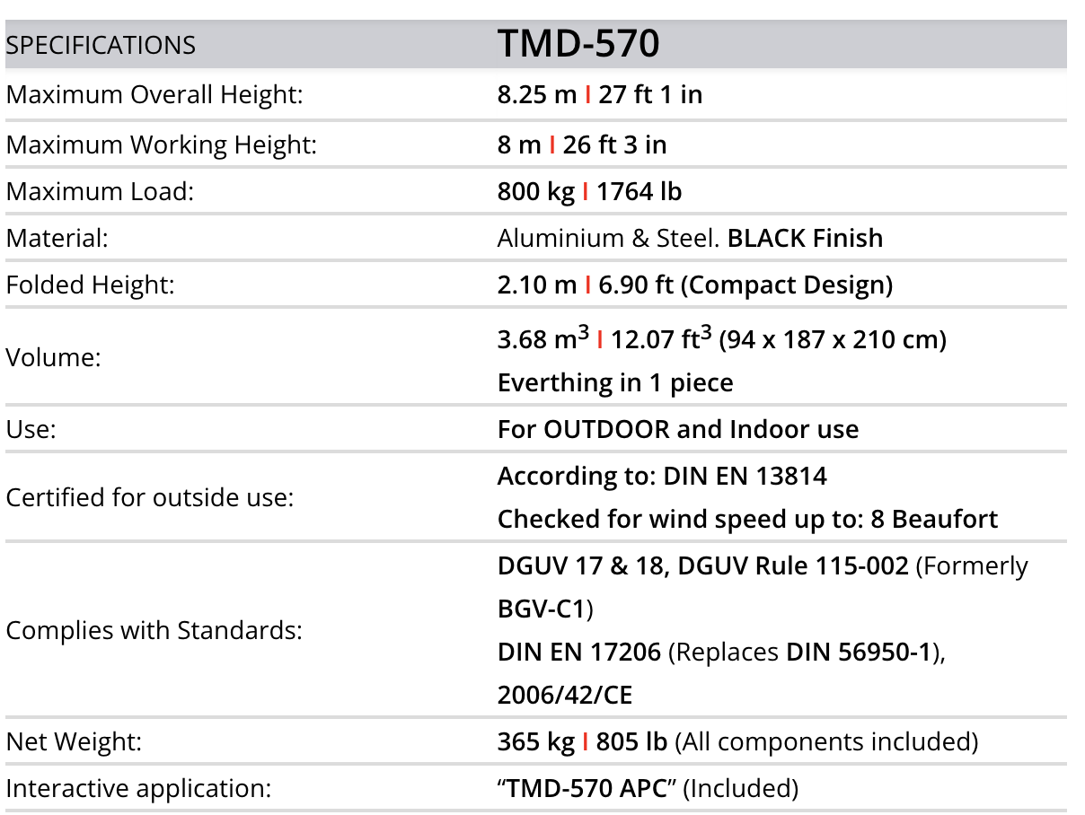 TMD-570 - 8m / 800kg - 7