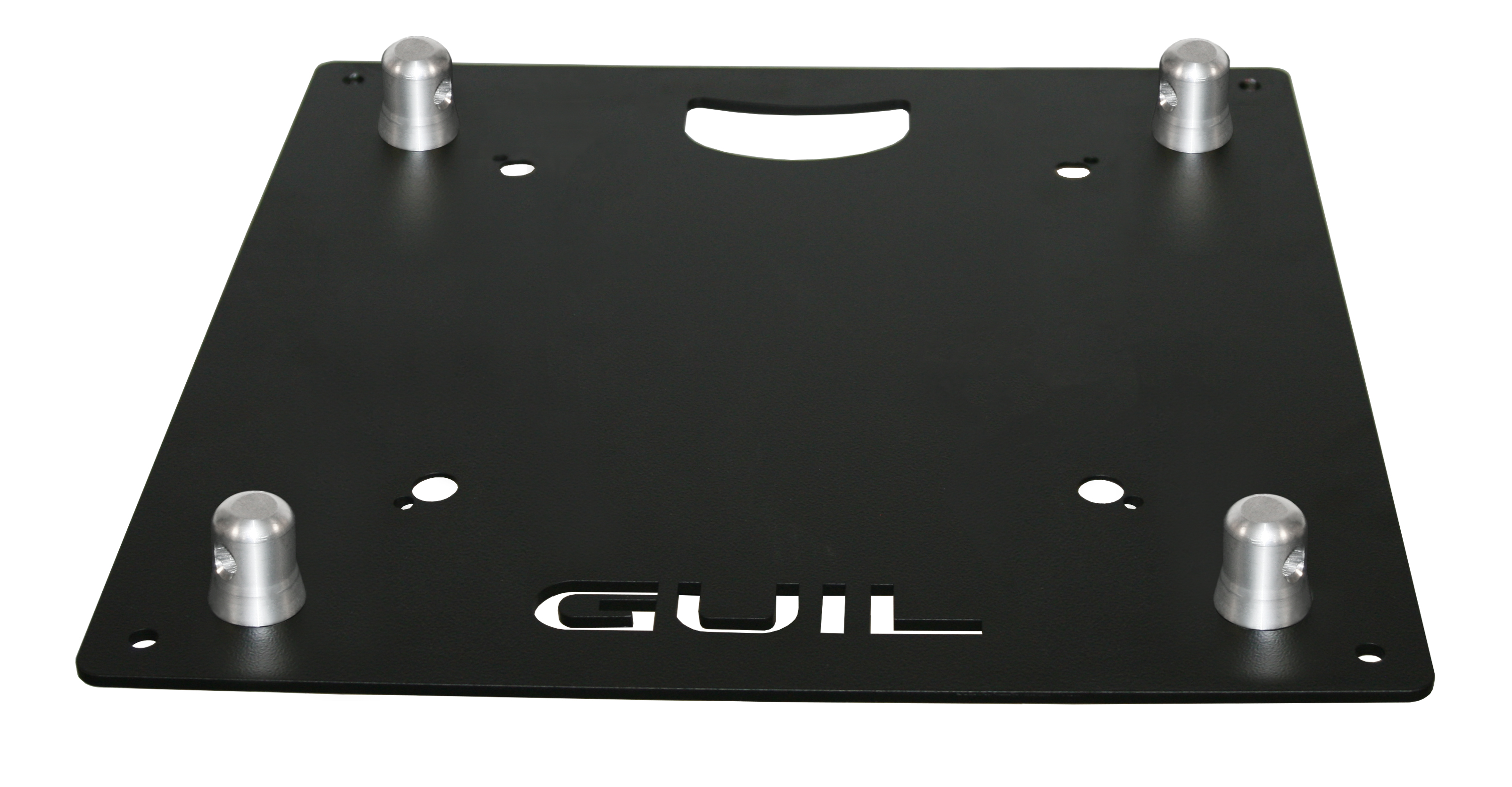 Steel base plate for square trusses / 45 x 45 cm