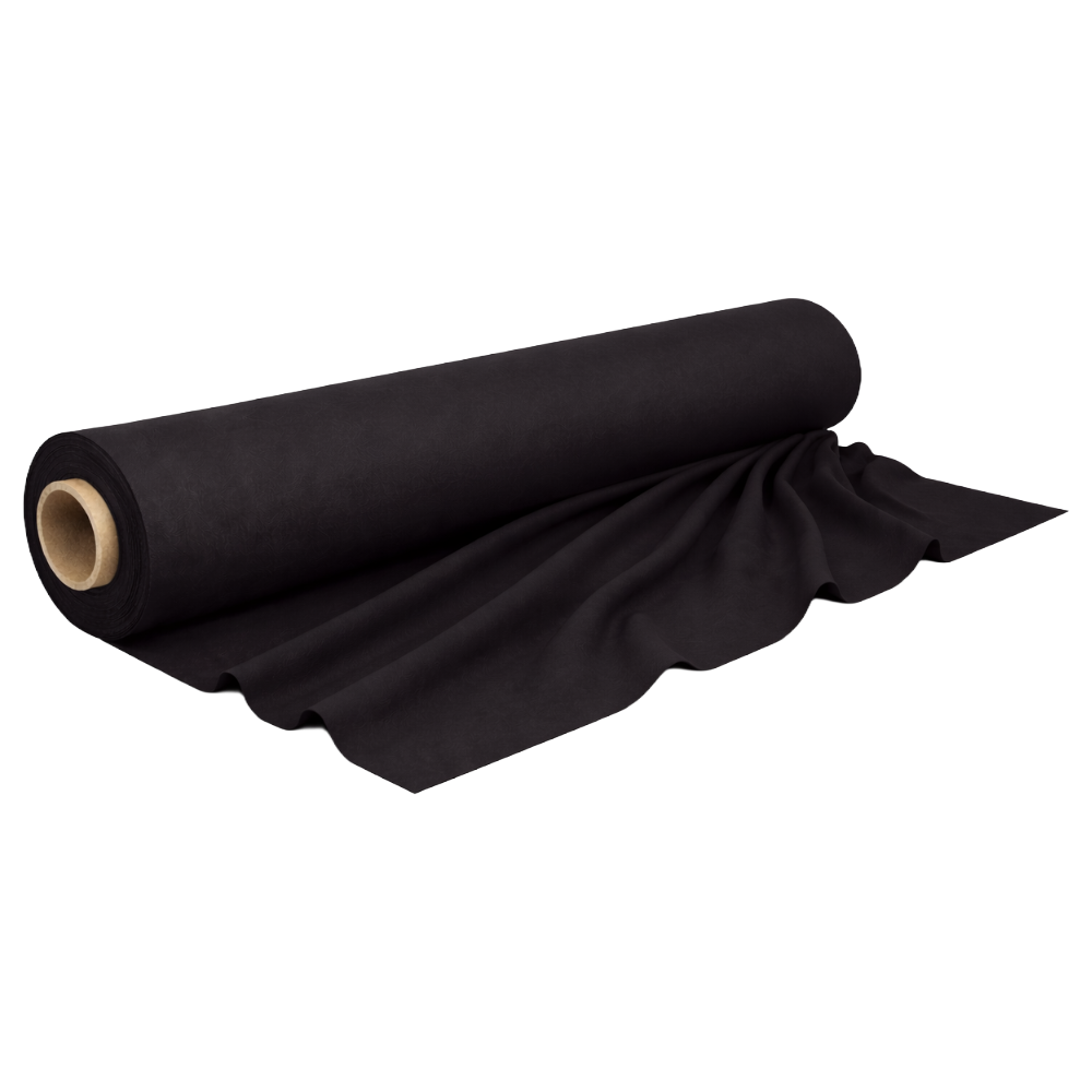 ECO - flanell - 130 cm - svart - 60 m - 3