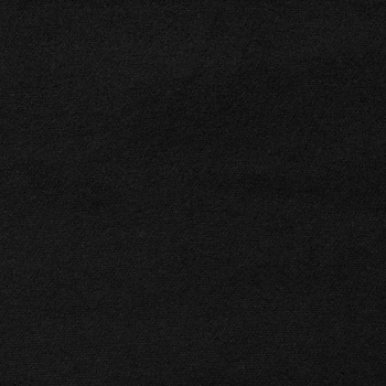 Förskuren flanell - 80 cm - svart - 30 m