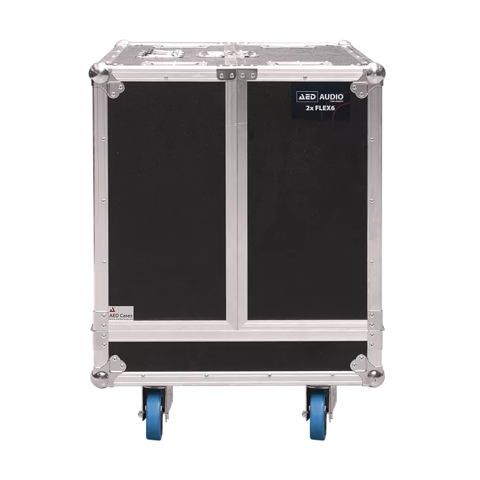 Flight case för 2x FLEX6-högtalare - 2