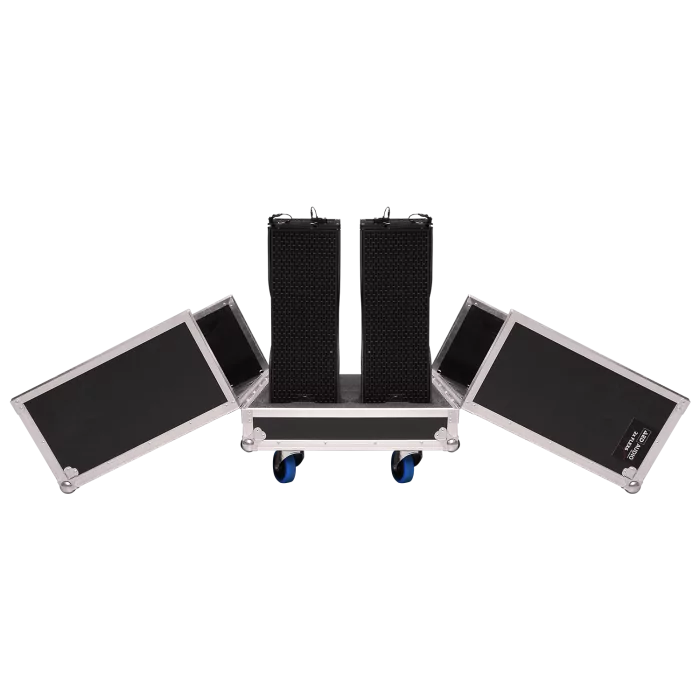 Flight case för 2x FLEX6-högtalare