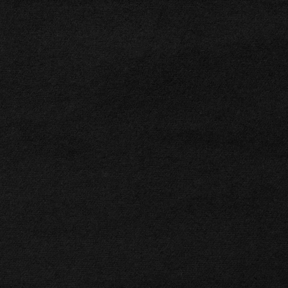 Pre-cut flannel - 100 cm - black - 60 m - 2