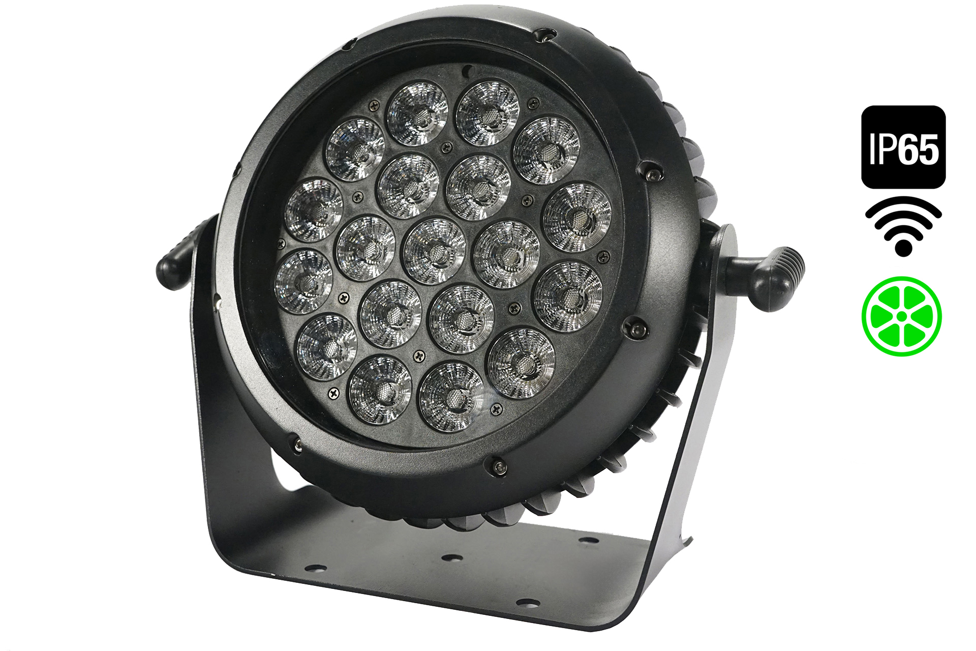 FOS IQ Par IP65 Lime WDMX