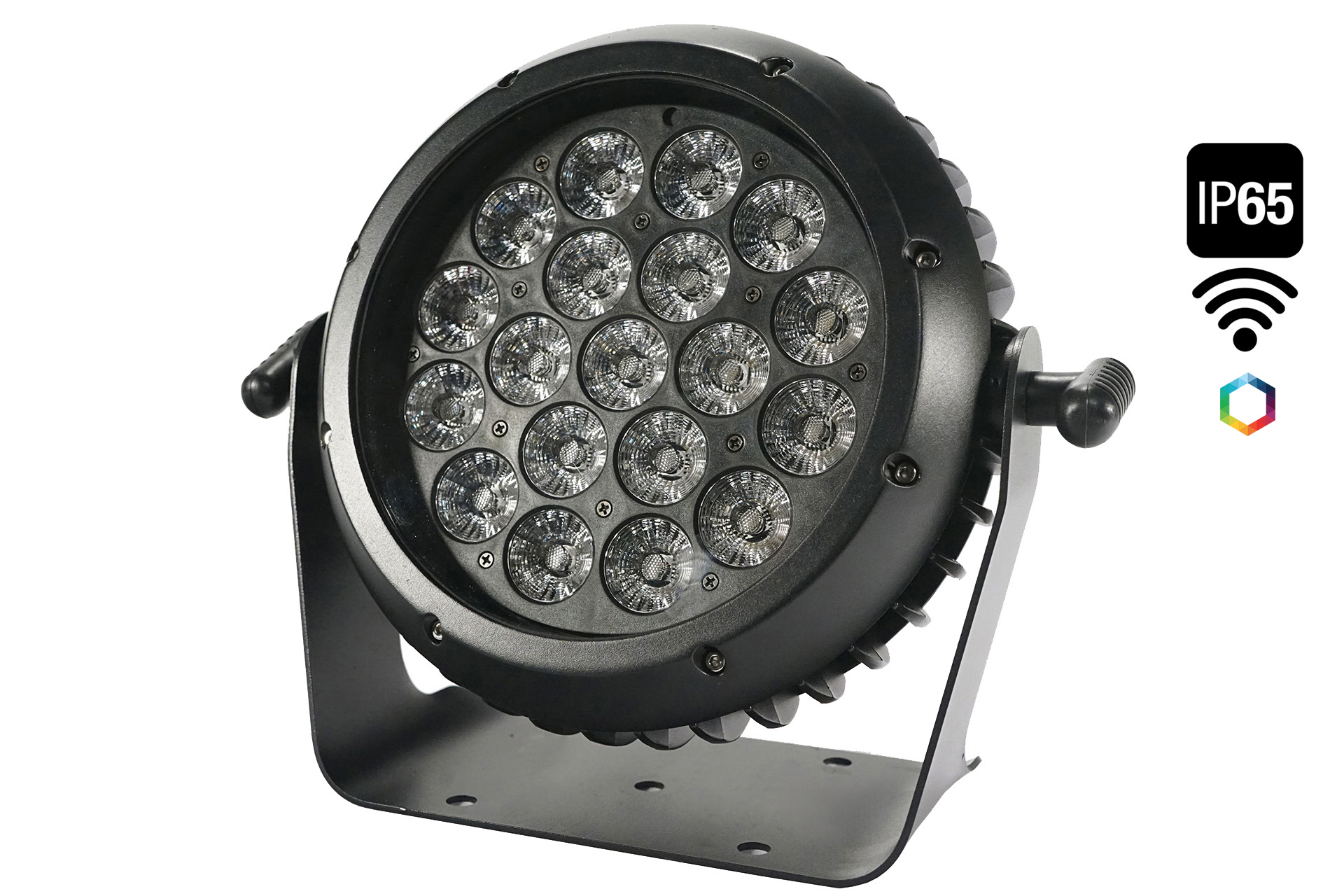 FOS IQ Par IP65 HEX WDMX