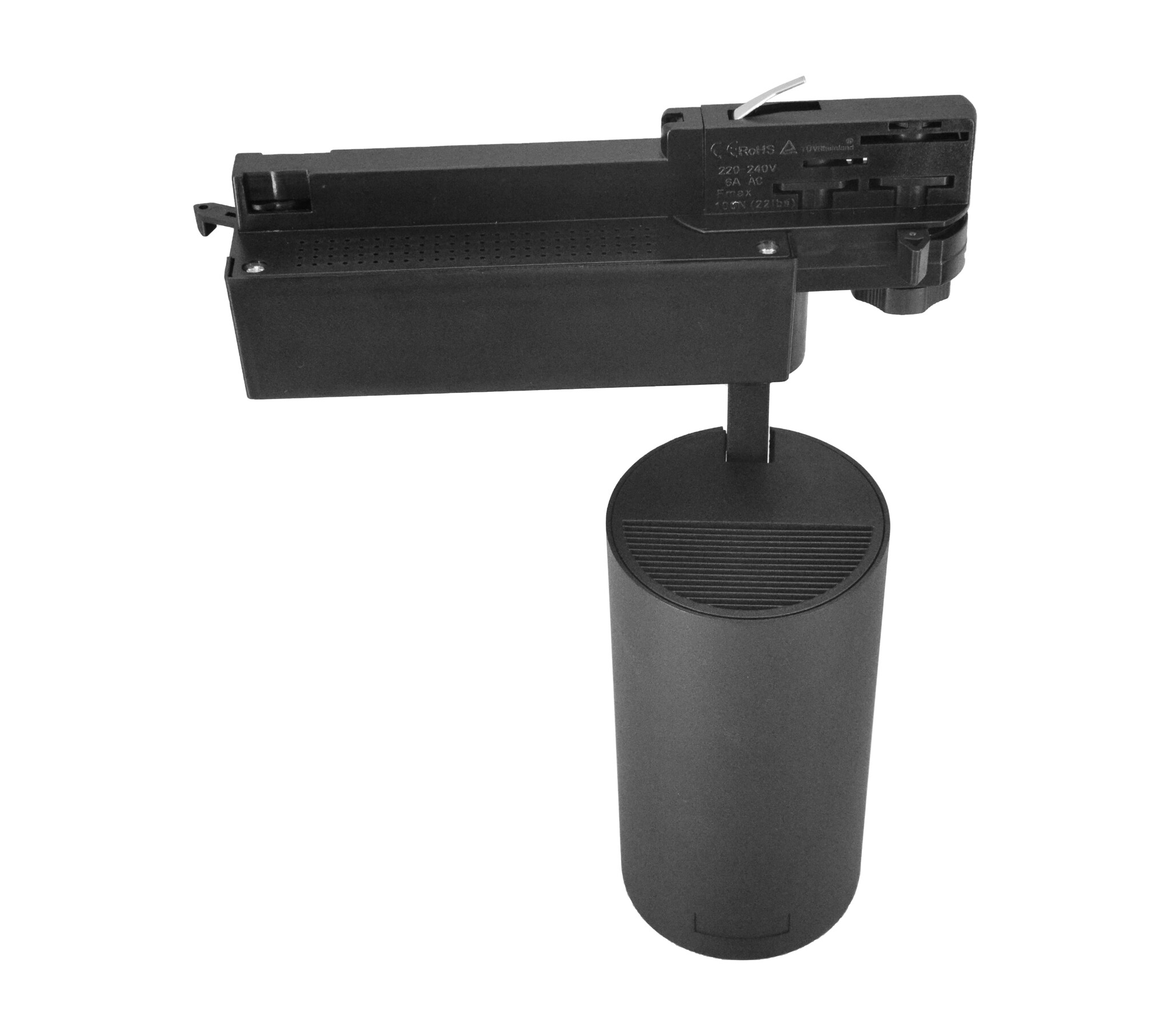 LED Tracklight, 20W, COB, 3000K, svart - 2