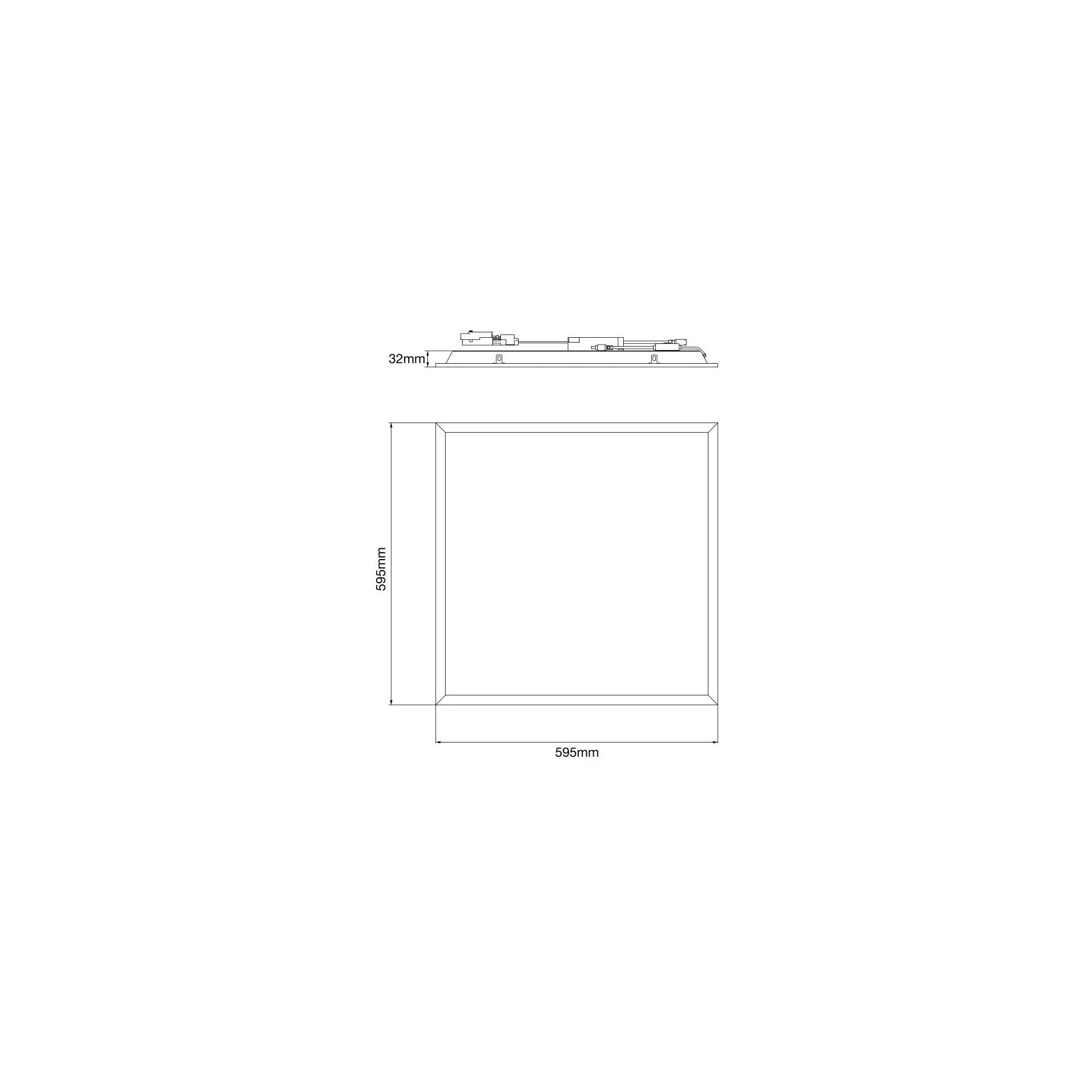 Noxion LED Panel Premium - Backlit - Dimbar Triac - 28W - 60x60cm, 100 000 timmar - 6