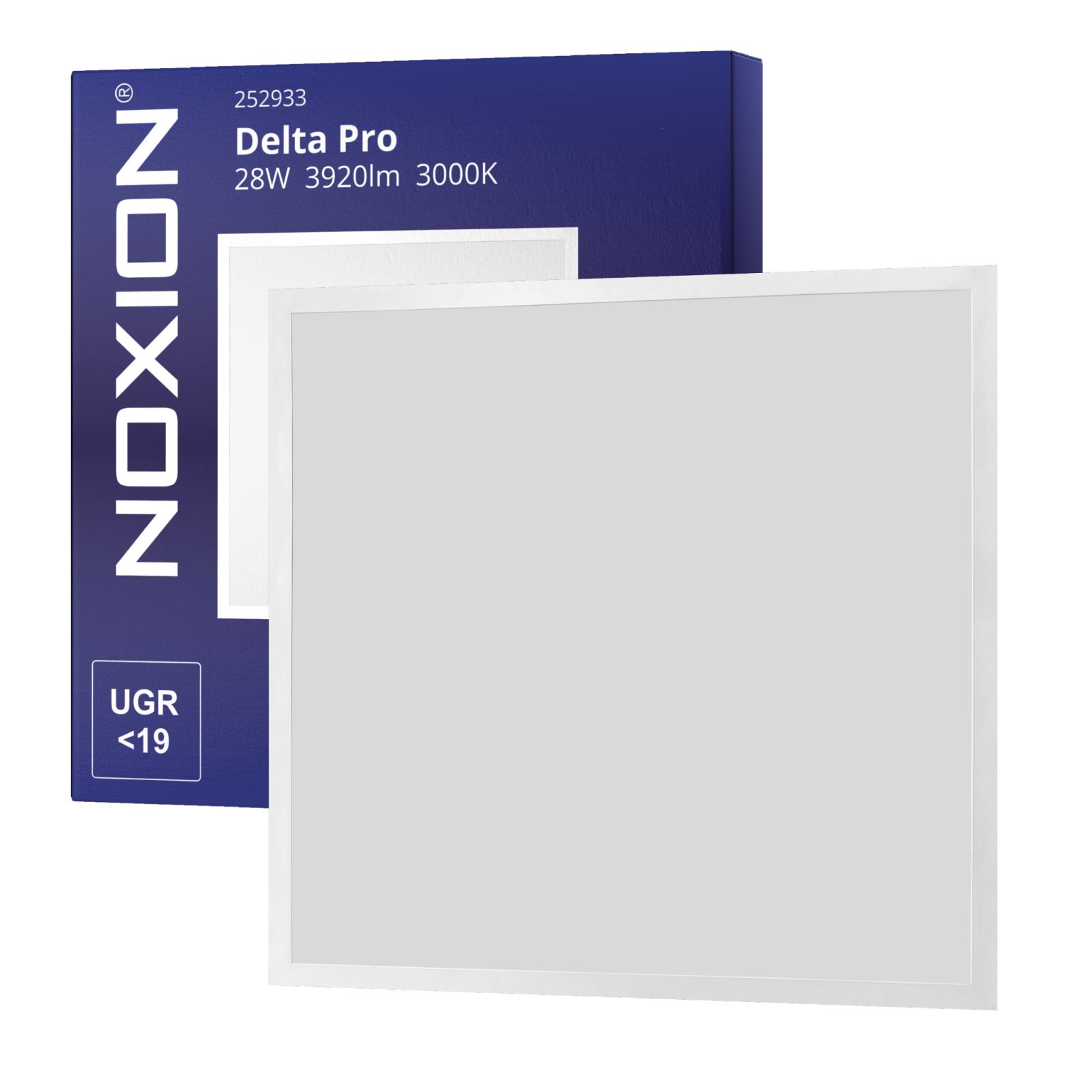 Noxion LED Panel Premium - Backlit - Dimbar Triac - 28W - 60x60cm, 100 000 timmar