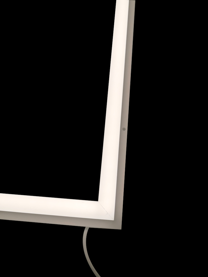 LED panel med belyst ram - 4