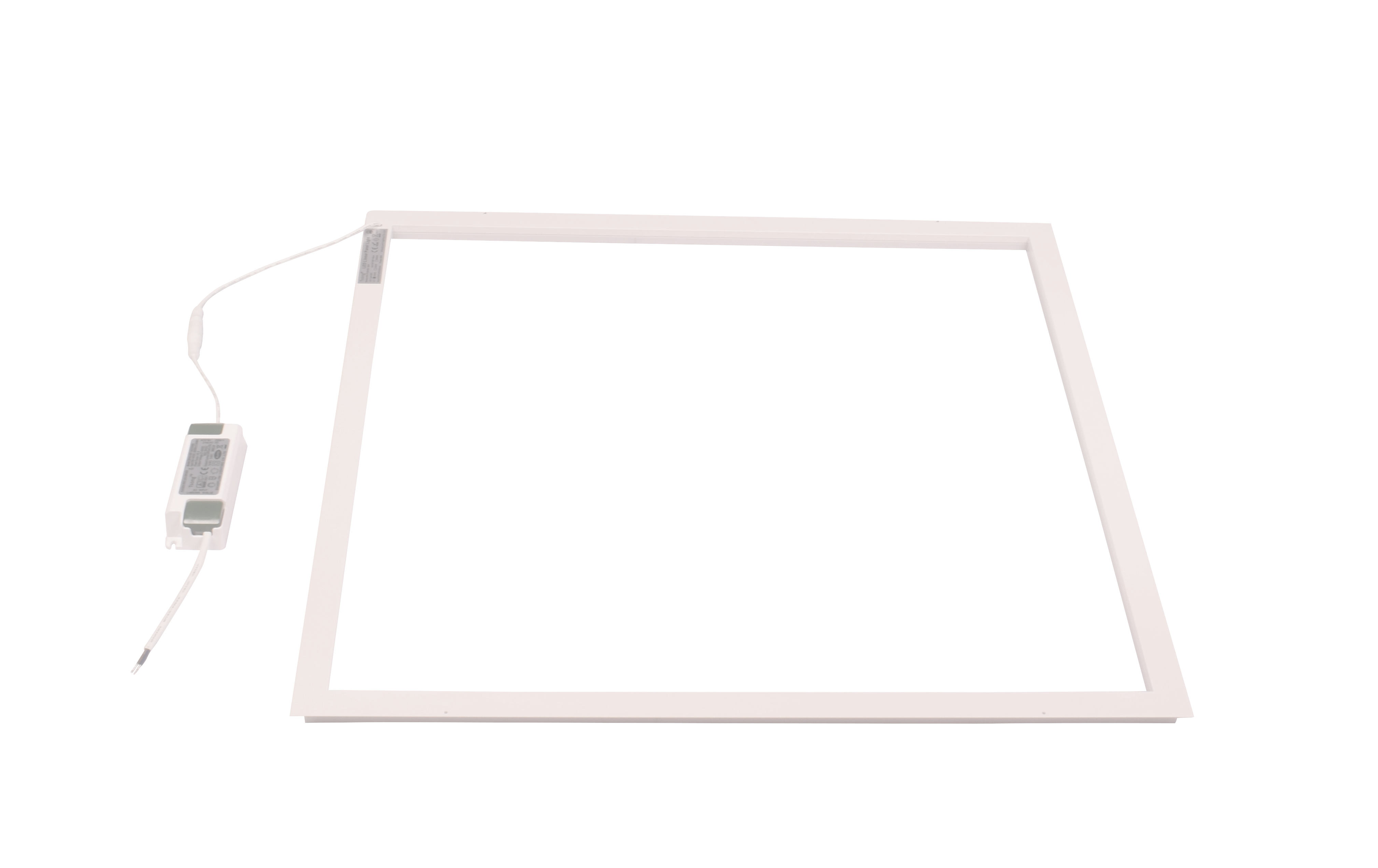 LED panel med belyst ram
