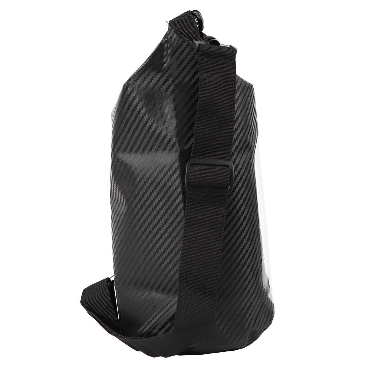 Yakattack 20L Roll-Top-Drybag mit Luftventil – Schwarz-Carbon - 7