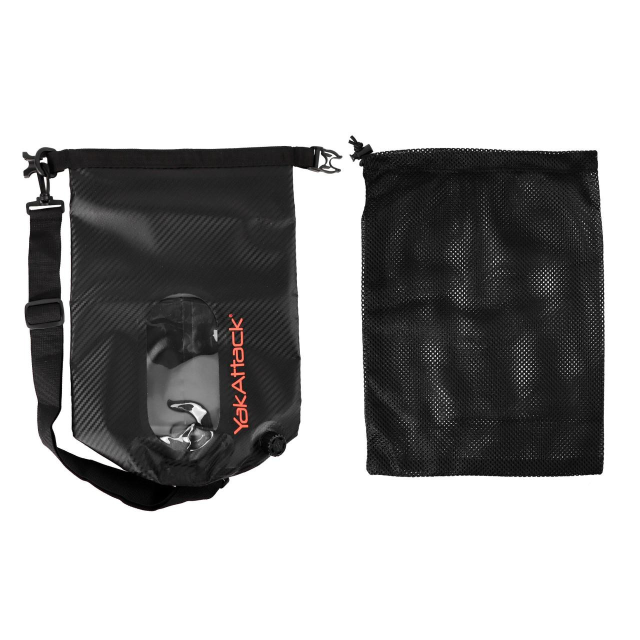 Yakattack 30L Roll-Top Dry Bag with Air Valve - Black Carbon - 8