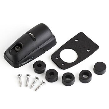 Scanstrut kabelgenomföring plast, ø2-10mm DS-H10-Svart