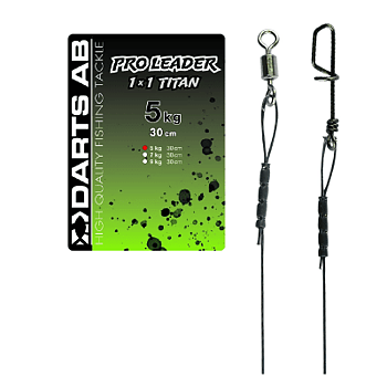 Darts TITANTAFS - 1x1 perfekt för abborre och gösfiske