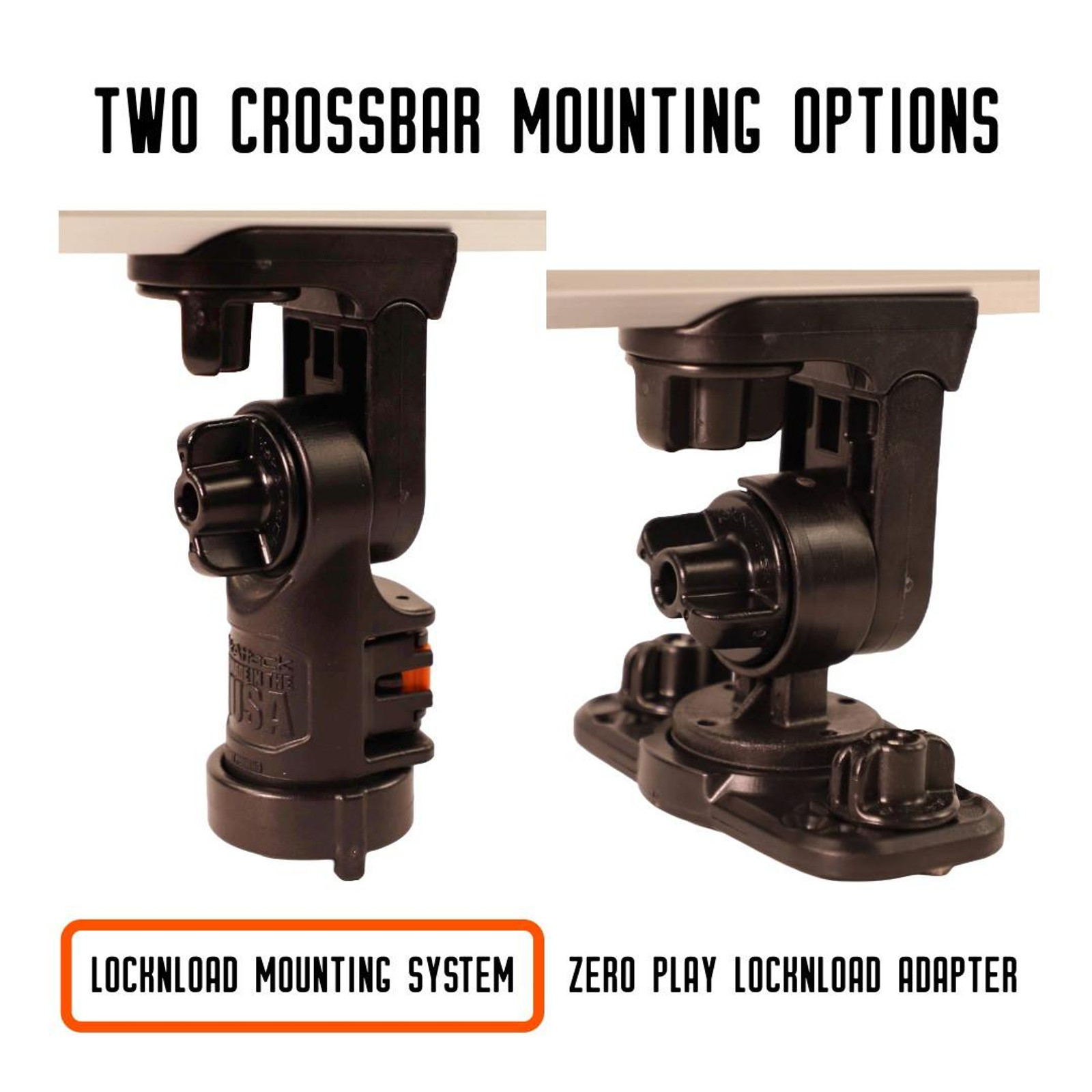 Yakattack 34 inch / 86cm Command Center CrossBar, with Track Mounted LockNLoad™ Mounting System - 11