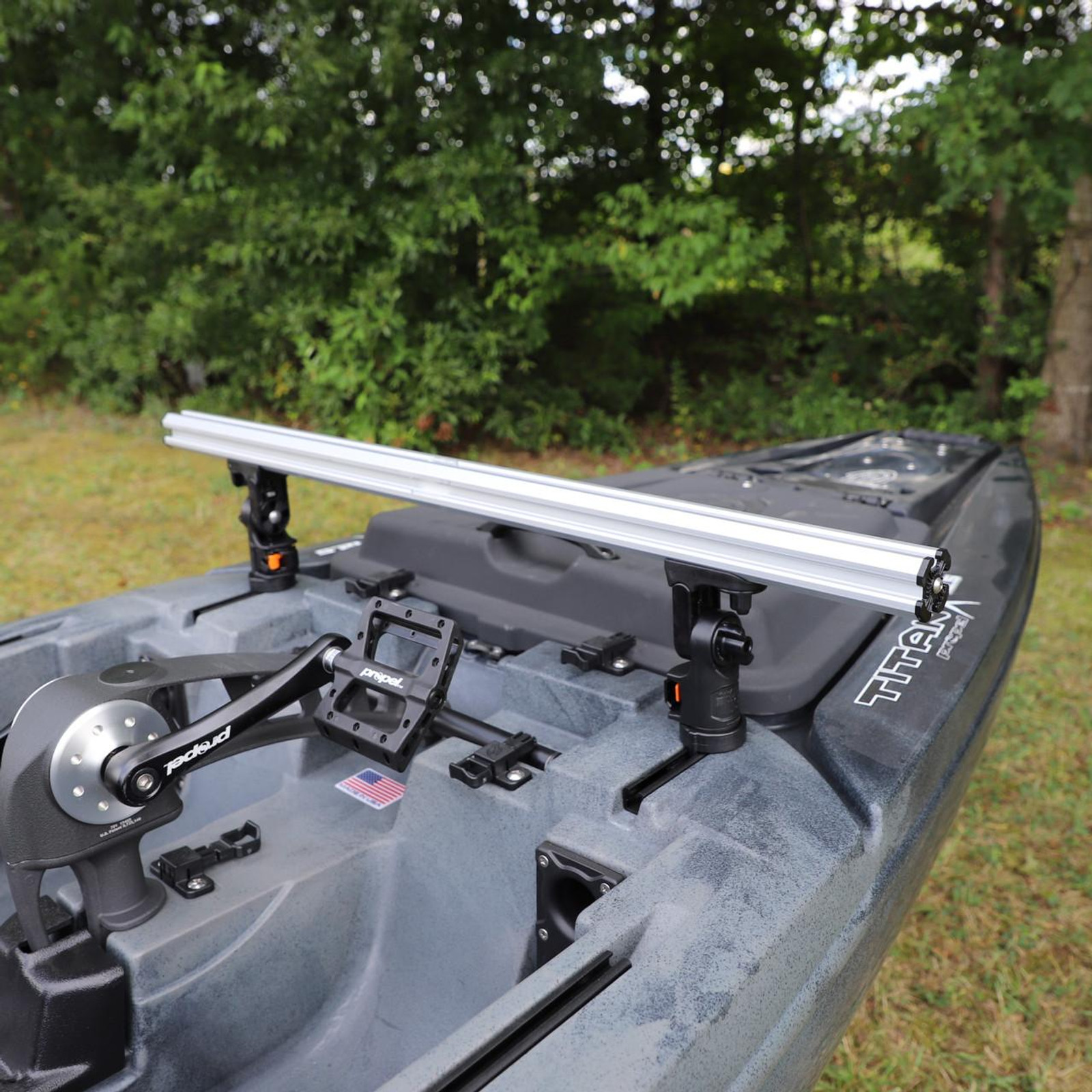 Yakattack 34 inch / 86cm Command Center CrossBar, with Track Mounted LockNLoad™ Mounting System