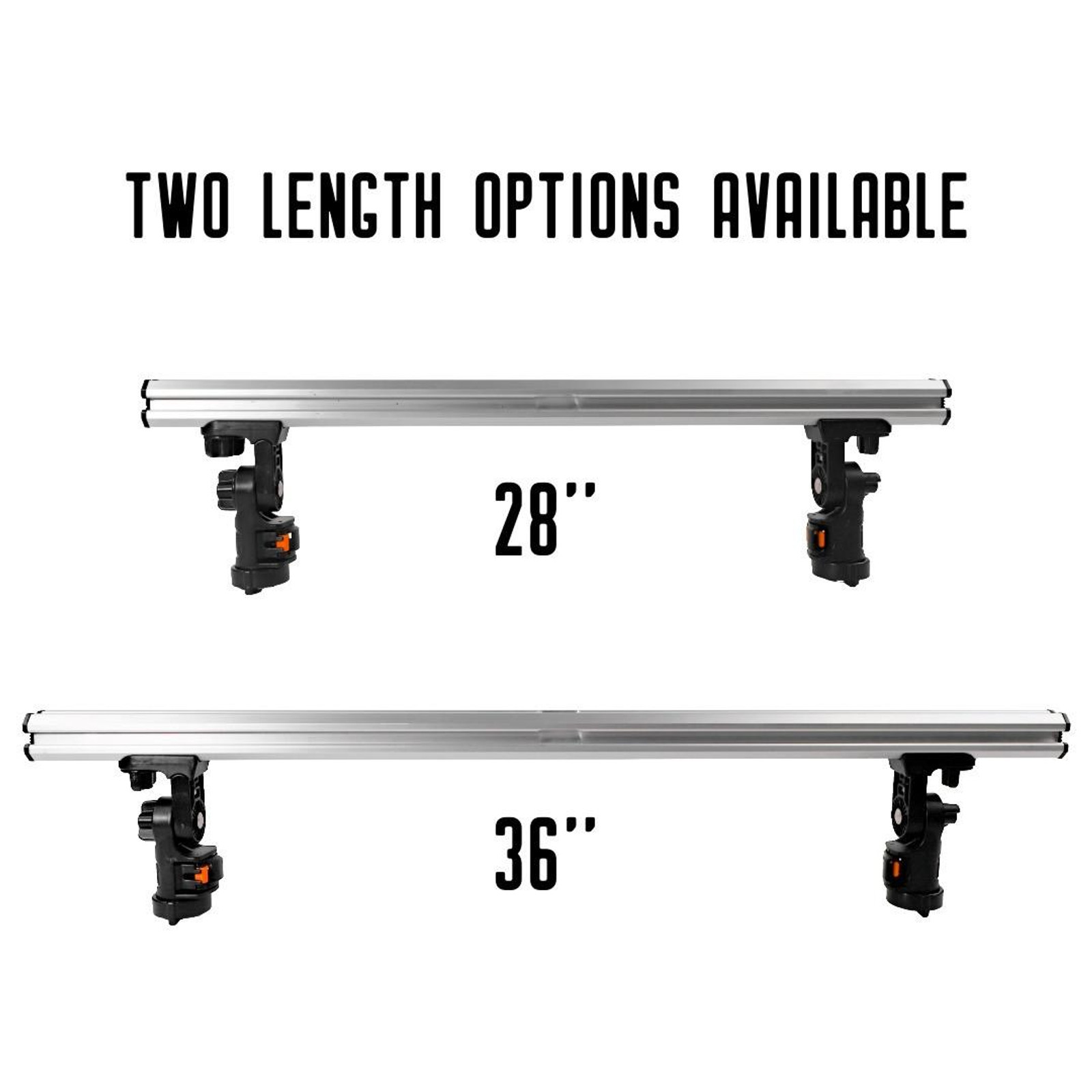 Yakattack 34 inch / 86cm Command Center CrossBar, with Track Mounted LockNLoad™ Mounting System - 12
