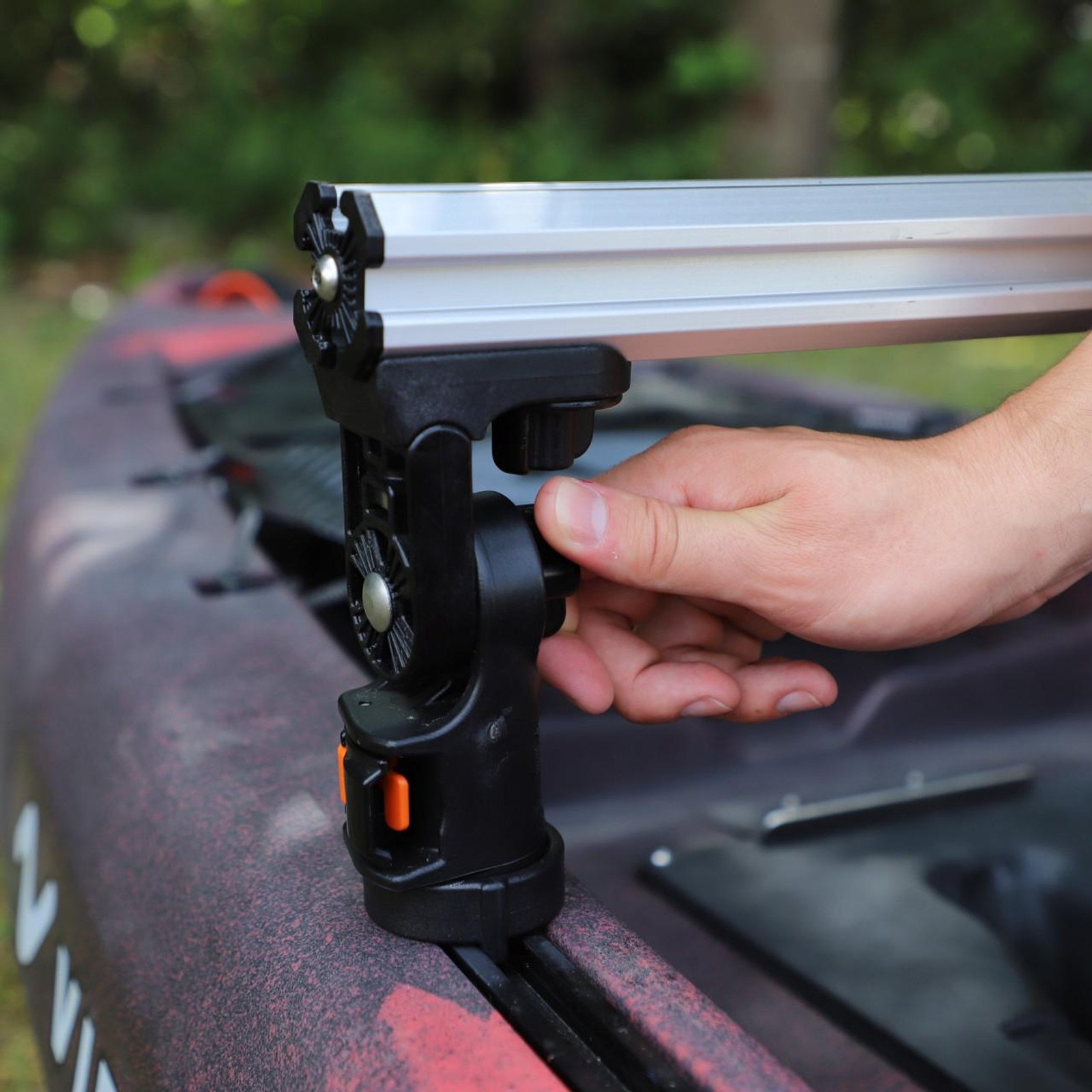 Yakattack 34 inch / 86cm Command Center CrossBar, with Track Mounted LockNLoad™ Mounting System - 6
