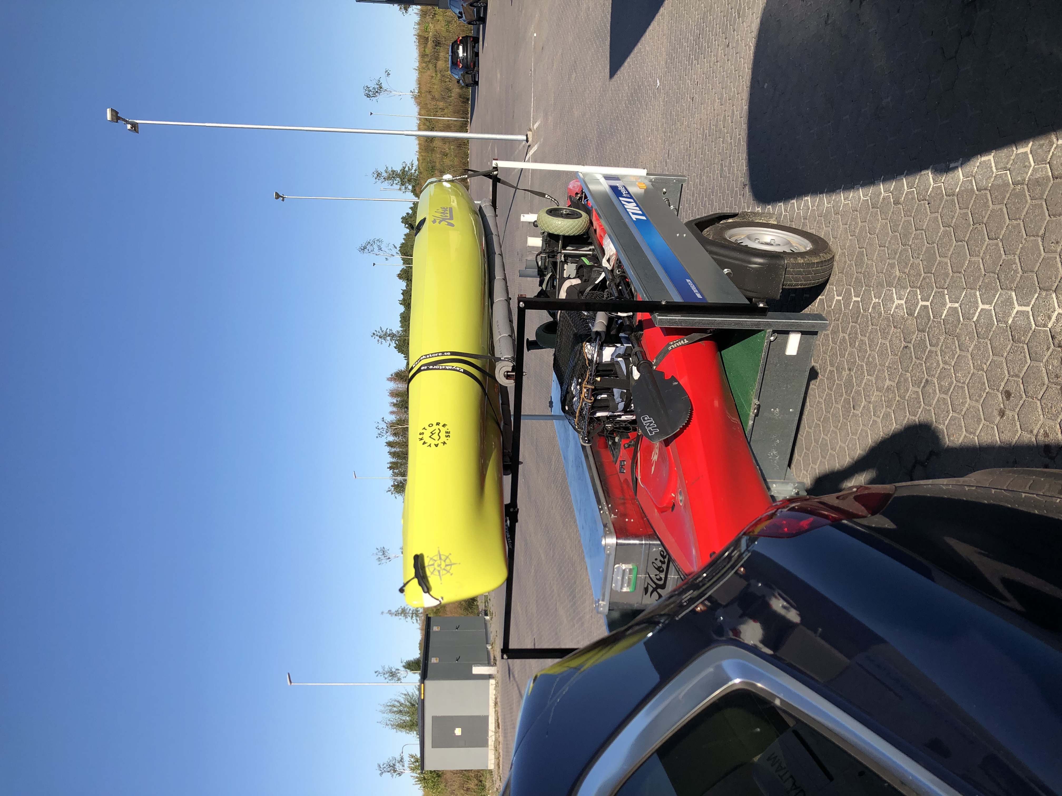 Rental of trailer with 2 fishing kayaks - 1 Week - 2