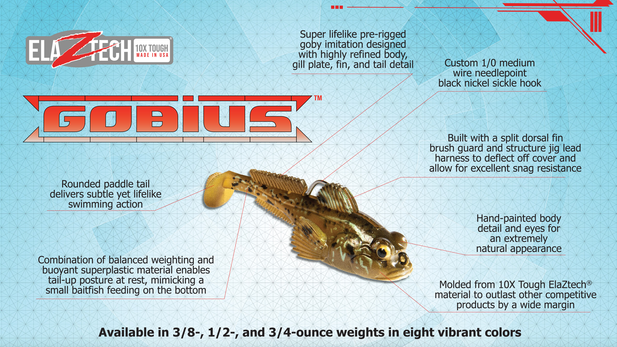 ZMAN Gobius™ - Perch - 10,5gram - 1 pack - 2