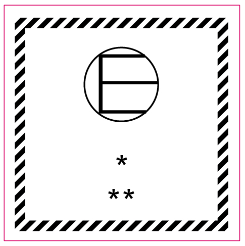 E etikett