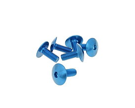Skruvkit 6st till kåpor M6x15
