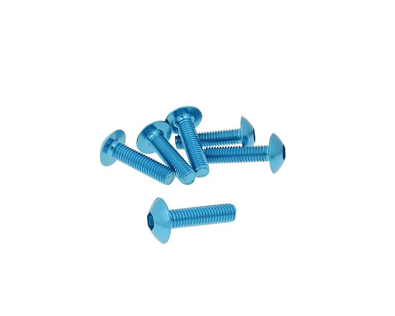 Skruvkit 6st till kåpor M5x20 - 2