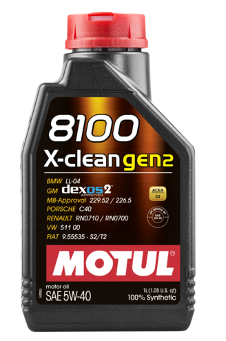 MOTUL 8100 X-Clean GEN2 5W40