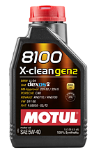 MOTUL 8100 X-Clean GEN2 5W40