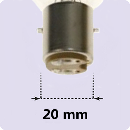Billampa Ba20d 15/15W 6V - 2