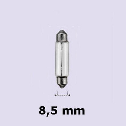 Spollampa 11x44 S8,5 5W 6V - 2
