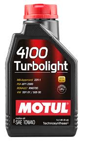 MOTUL 4100 Turbolight 10W-40
