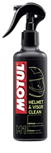 MOTUL M1 Helmet & Visor clean