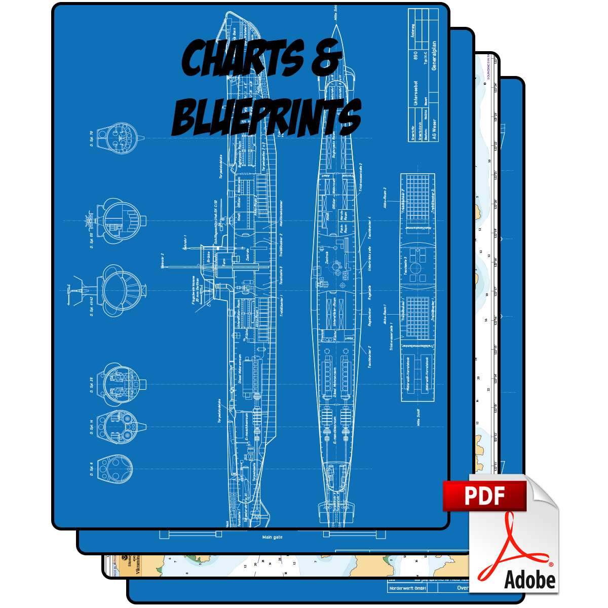 Charts & Blueprints PDF [DIGITAL]