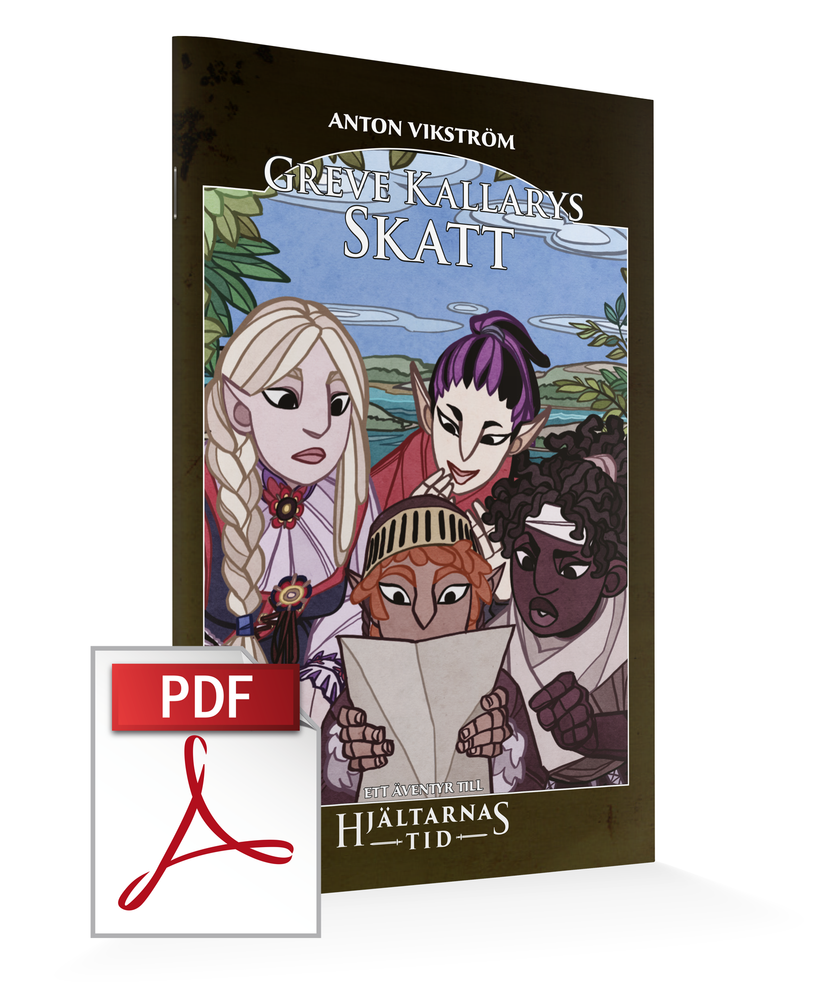 Adventure: Greve Kallarys Skatt (SWEDISH PRODUCT) [PDF]