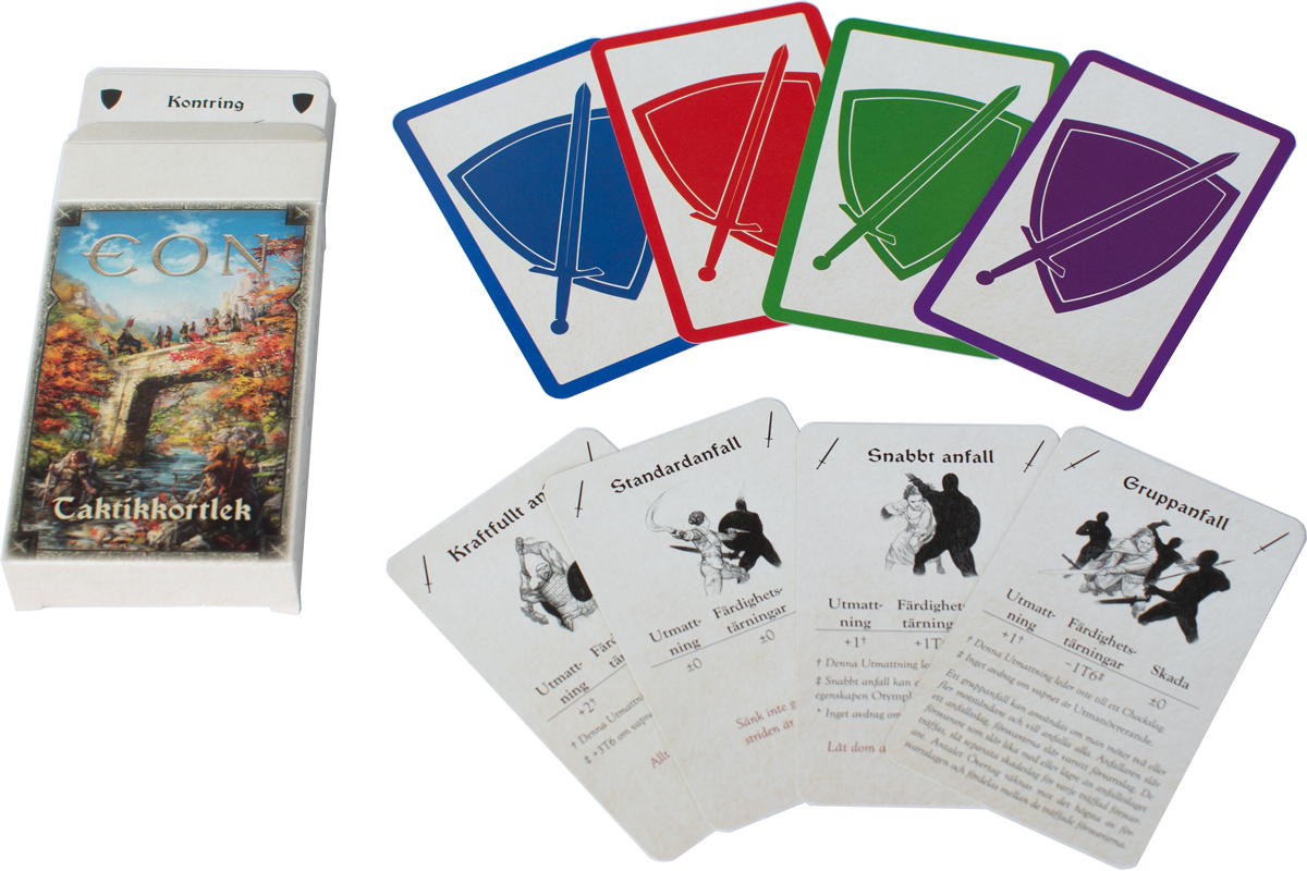 Tactics cards, accessory (in Swedish) - 2