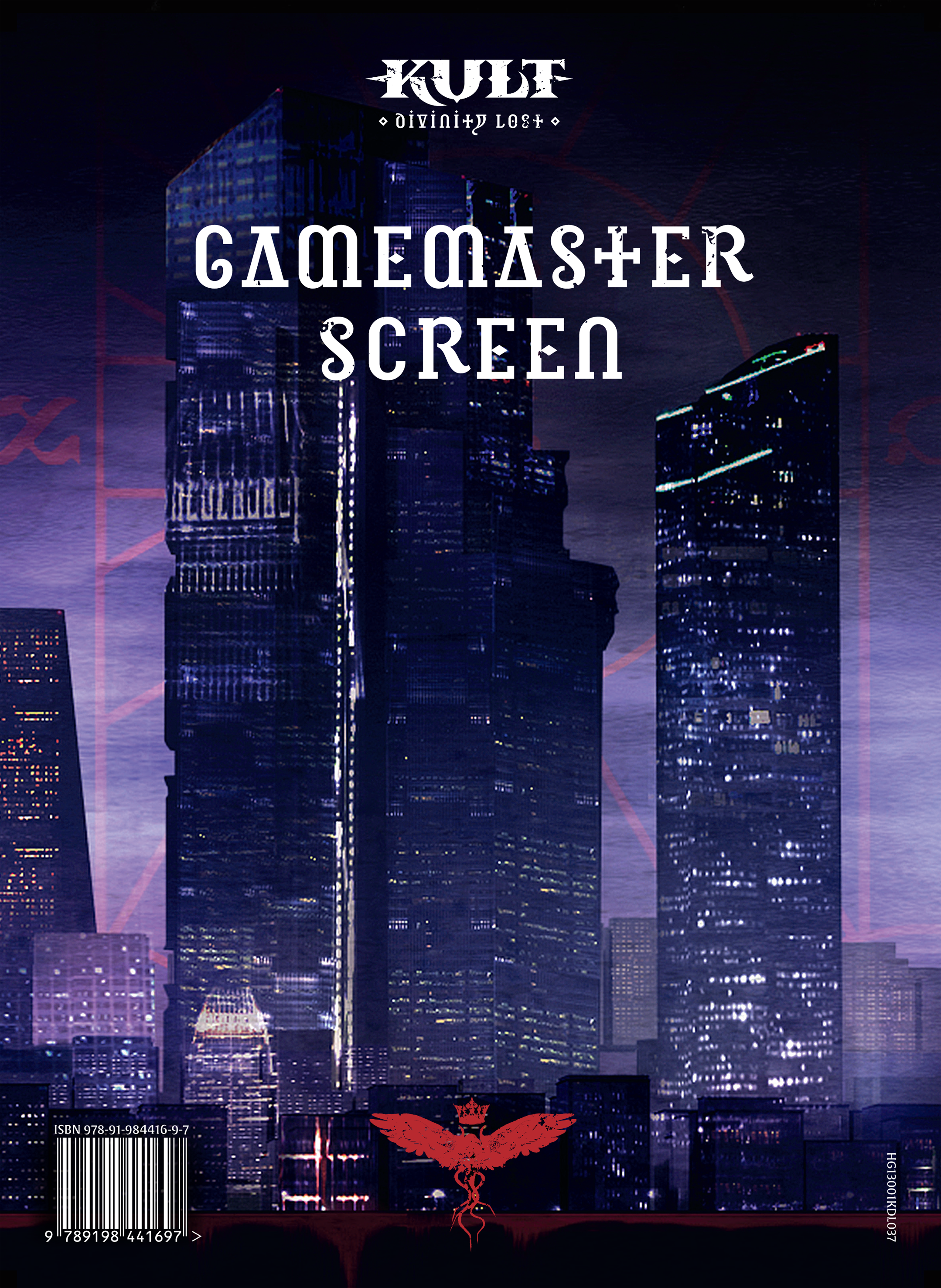 Gamemaster Screen for KULT: Divinity Lost - 3